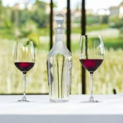 Lalique 100 Points Vintage Carafe - Luxury Crystal Wine Decanter