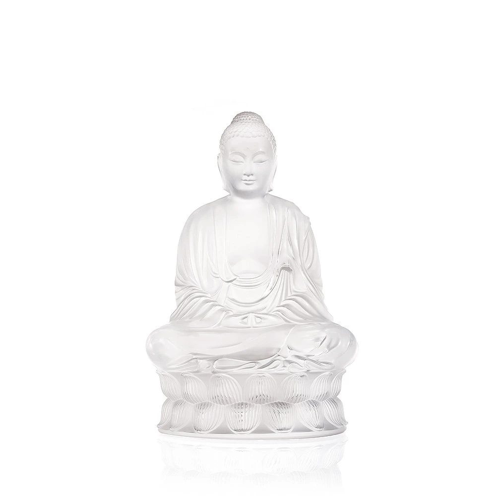 Sculpture Bouddha Grand Modèle Lalique 1 Sculpture Bouddha Grand Modèle Lalique