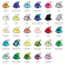 Poisson Turquoise Clair Lalique