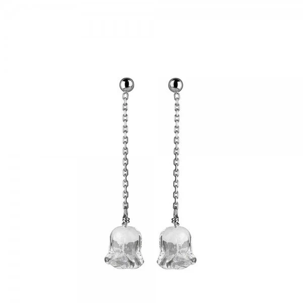 Boucles D’oreilles Muguet Lalique 1 Boucles D’oreilles Muguet Lalique