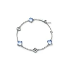 Médicis Bracelet Aqua Miroir Chaine Baccarat