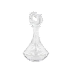 Lalique 2 Poissons Crystal Wine Carafe - Numbered Edition