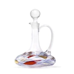 Cristal de Paris Galleria Wine Carafe with Crystal Handle