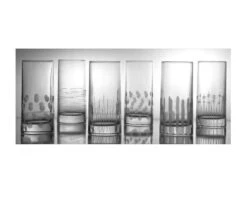 Lehrer Verona Hand-Cut Crystal Mugs - Set of 6