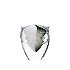 Sculpture Chouette Cristal Blanc