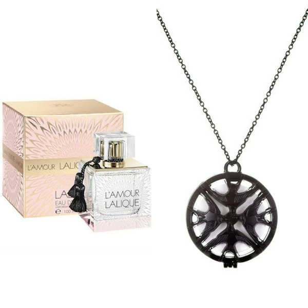 Lalique L'Amour Coffret Cadeau : Eau de Parfum 100ml & Pendentif de Luxe 1 Lalique L'Amour Coffret Cadeau : Eau de Parfum 100ml & Pendentif de Luxe