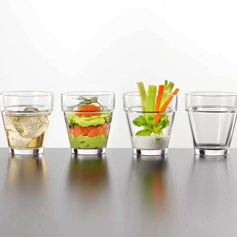 Spiegelau Bistro Crystal Tumblers - Set of 4 High-Durability Glasses 3 Spiegelau Bistro Crystal Tumblers - Set of 4 High-Durability Glasses – Image 3