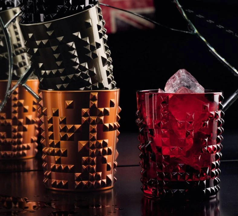 Nachtmann Punk - Coffret de 4 Gobelets en Cristal Métallisé 1 Nachtmann Punk - Coffret de 4 Gobelets en Cristal Métallisé