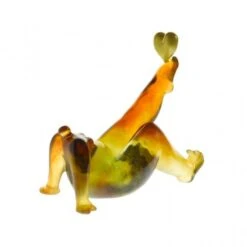 Daum Desir Crystal Sculpture by Laurence Dreano