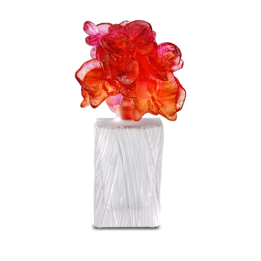Daum Prestige Orchidée Crystal Perfume Bottle 1 Daum Prestige Orchidée Crystal Perfume Bottle