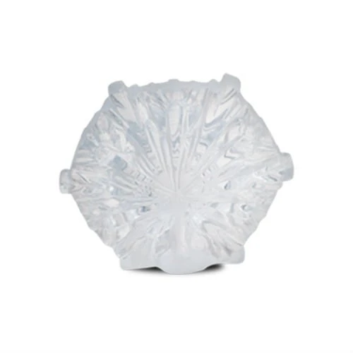 Daum Crystal Clear Snowflake Figurine & Paperweight 1 Daum Crystal Clear Snowflake Figurine & Paperweight