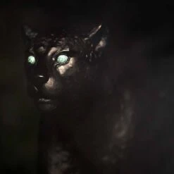 Panthère Florida Yeux Émeraudes Daum 13 Panthère Florida Yeux Émeraudes Daum -OBJETS DÉCORATIFS CRISTAL Panthere Florida cristal daum france