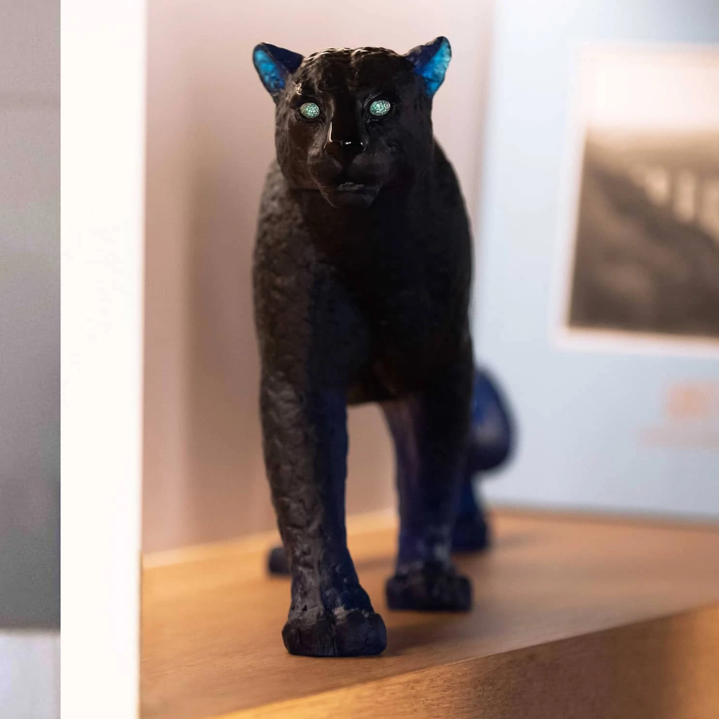 Panthère Florida Yeux Émeraudes Daum 9 Panthère Florida Yeux Émeraudes Daum – Image 9