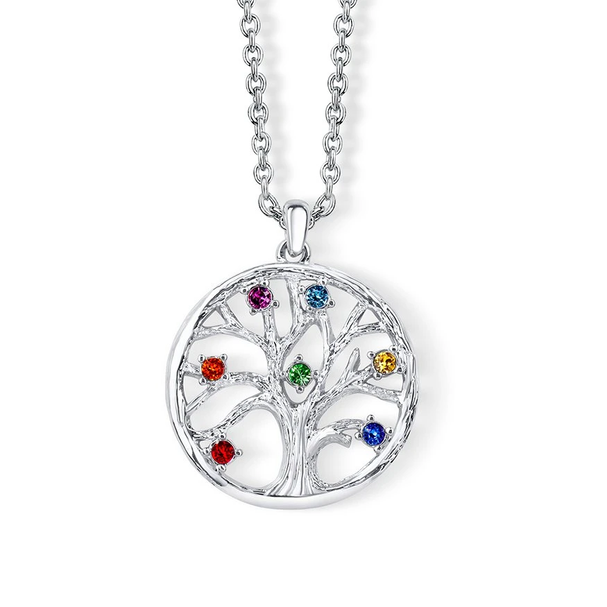 Pendentif Arbre De Vie Cristaux Swarovski® 1 Pendentif Arbre De Vie Cristaux Swarovski®