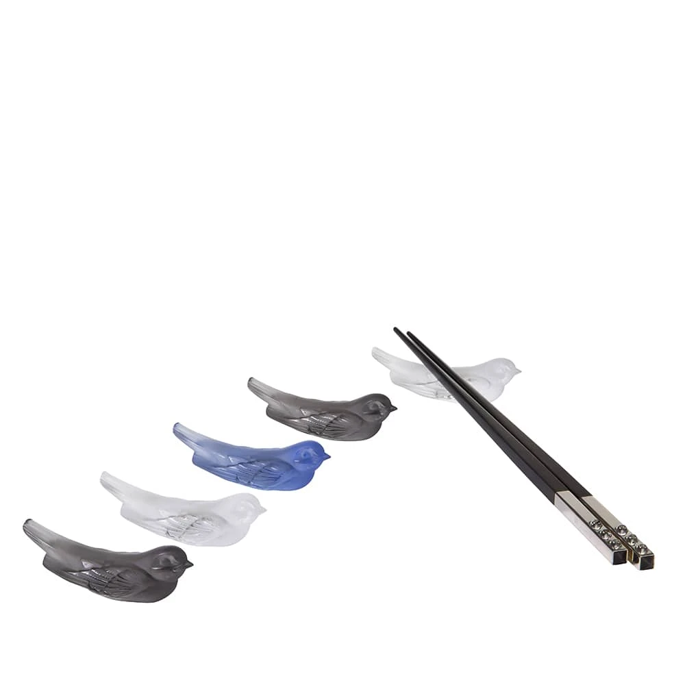 Sculpture Porte-couteau Hirondelle Lalique 1 Sculpture Porte-couteau Hirondelle Lalique