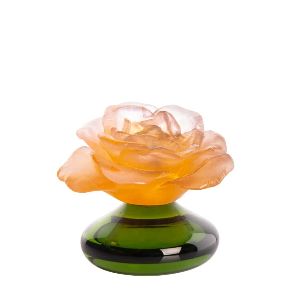 Fleur Décorative Rose Romance Daum 1 Fleur Décorative Rose Romance Daum