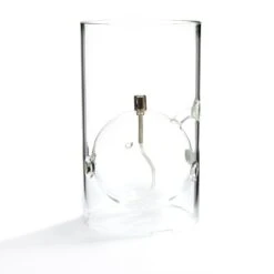 Lampe Huile Sphère Verre Photophore