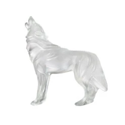 Sculpture Loup Incolore Lalique