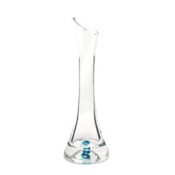 Vase Soliflore Cristal Turquoise