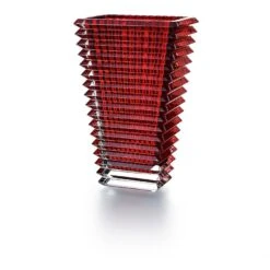 Eye Vase Rectangulaire Rouge Baccarat