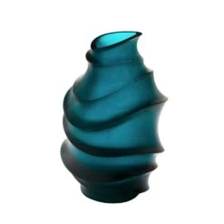 Vase Sand Mm Bleu Daum Par Christian Ghion