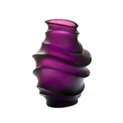 Vase Sand Mm Violet Daum Par Christian Ghion