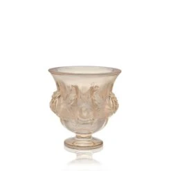 Vase Dampierre Lustré Or Lalique