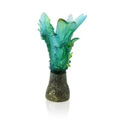 Vase Prestige Bornéo Tropical Daum Par Émilio Robba