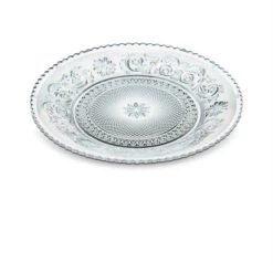 Baccarat Arabesque Large Crystal Dessert Plate - 20cm