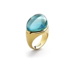Galea Bague Turquoise Baccarat