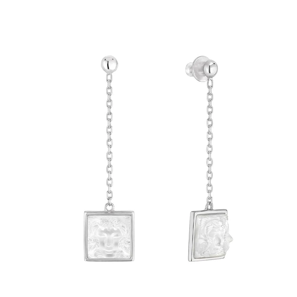 Boucles D’oreilles Aréthuse Chaîne Lalique 1 Boucles D’oreilles Aréthuse Chaîne Lalique