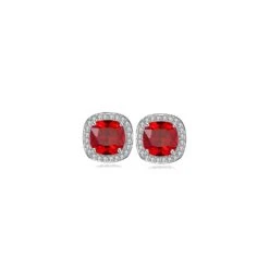 Boucles D’oreilles Vintage Rouge