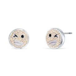 Boucles D’oreilles Smiley « clin D’oeil »
