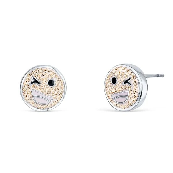 Boucles D’oreilles Smiley « clin D’oeil » 1 Boucles D’oreilles Smiley « clin D’oeil »