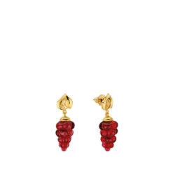 Boucles D’oreilles Vigne Lalique