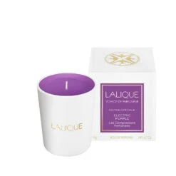 Lalique Electric Purple Scented Candle - 190g Luxury Home Fragrance