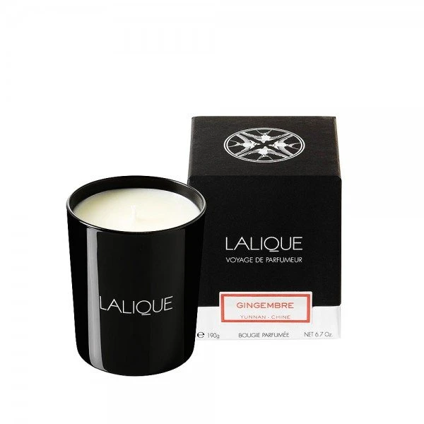 Lalique Bougie Parfumée Gingembre - Collection Voyage de Parfumeur 1 Lalique Bougie Parfumée Gingembre - Collection Voyage de Parfumeur