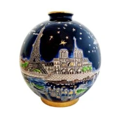 Boule Paris Ville Lumière JO 2024 Émaux De Longwy