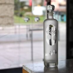 Bouteille en Cristal Taillé Main pour Eau de Vie et Spiritueux - 50cl -OBJETS DÉCORATIFS CRISTAL bouteille eau de vie verre 1