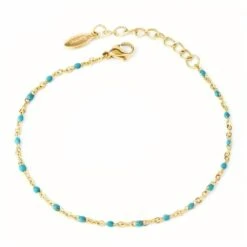 Bracelet Bohème Perles Turquoises