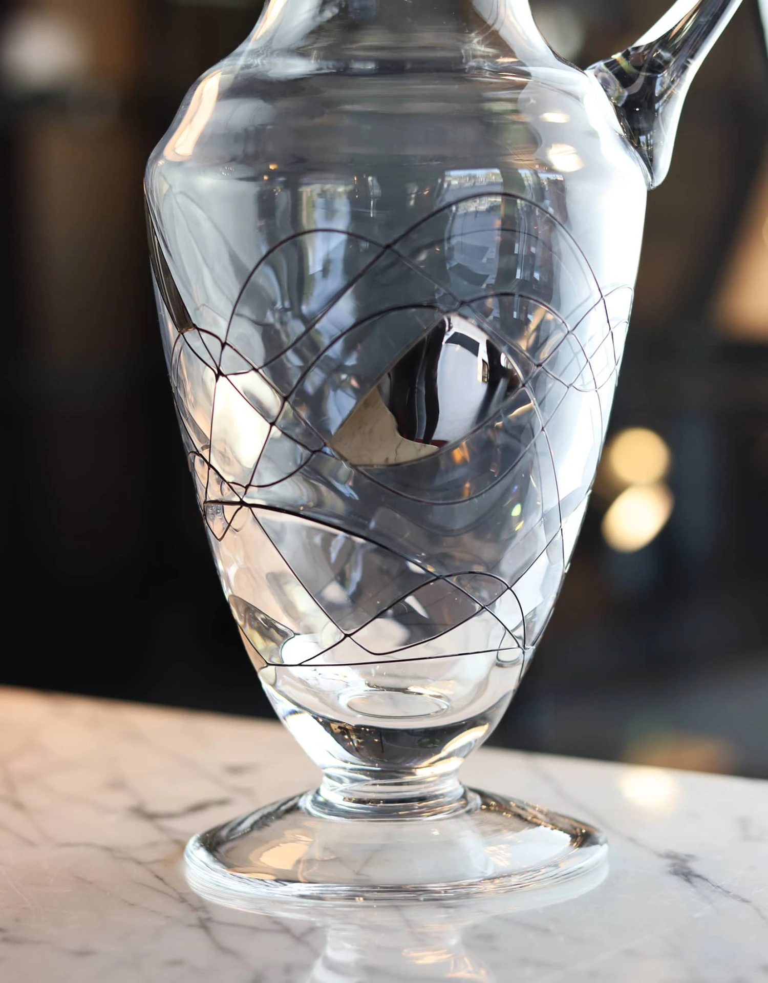 Cristal de Paris Galleria Unique Crystal Water Pitcher 2 Cristal de Paris Galleria Unique Crystal Water Pitcher – Image 2