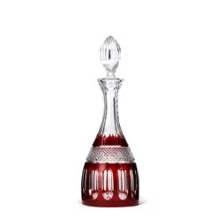 Cristal de Paris Mireille Red Wine Carafe - Luxury Hand-Cut French Crystal