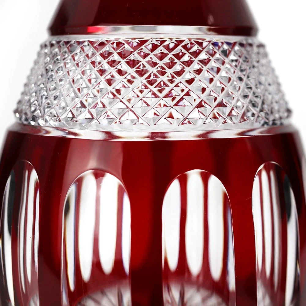 Cristal de Paris Mireille Red Wine Carafe - Luxury Hand-Cut French Crystal 2 Cristal de Paris Mireille Red Wine Carafe - Luxury Hand-Cut French Crystal – Image 2