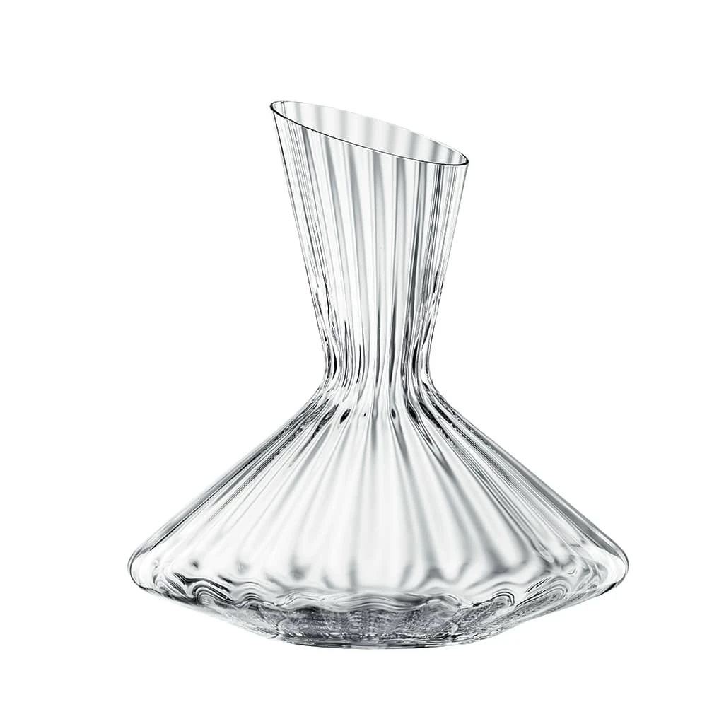 Spiegelau Lifestyle Wine Carafe - Elegant Venetian Ribbed Decanter 2 Spiegelau Lifestyle Wine Carafe - Elegant Venetian Ribbed Decanter – Image 2
