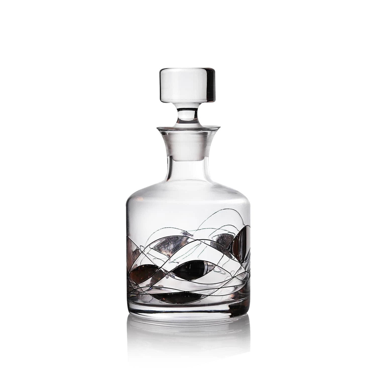 Carafe à Whisky Galleria Platinium en Cristal de Paris 1 Carafe à Whisky Galleria Platinium en Cristal de Paris