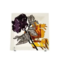 Émaux de Longwy - Vide-poches À l’Ombre des Fleurs par Nicolas Blandin