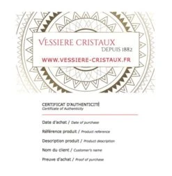 Coupelle Cristal Arlequin