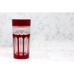 Cristal de Paris - Coffret de 6 Chopes Mireille en Cristal de Couleur