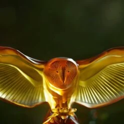 Sculpture Chouette Effraie Lalique -OBJETS DÉCORATIFS CRISTAL chouette lalique