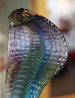 Naja Cobra Daum -OBJETS DÉCORATIFS CRISTAL cobra cristal daum